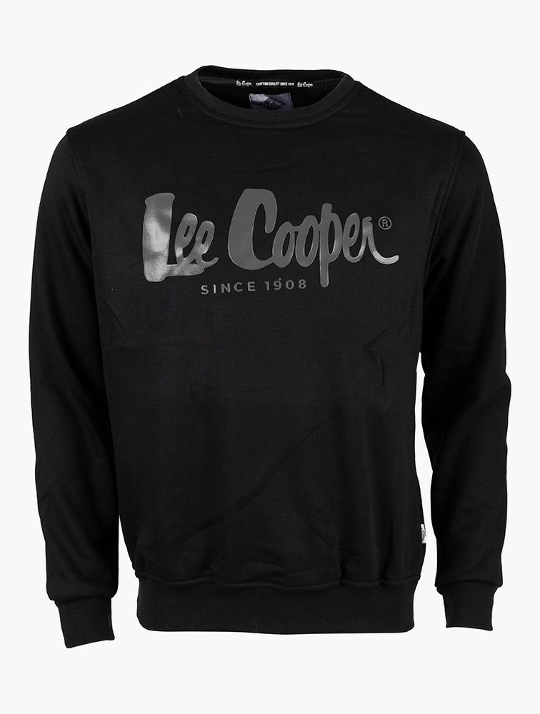 Lee cooper black hoodie sales